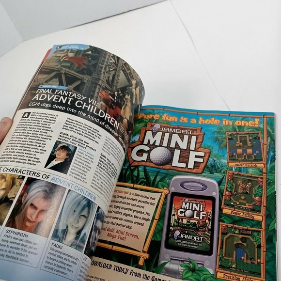 Electronic Gaming Monthly Mag Final Fantasy 7 Issue 195 Oct 05 *MIN WEAR - Picture 8 of 14